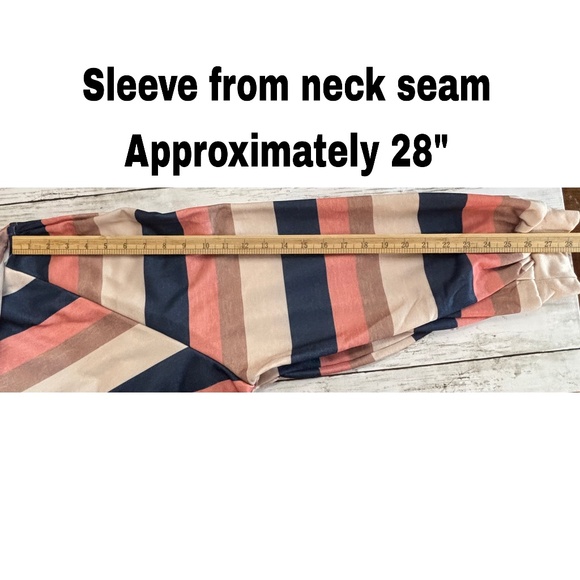 NEW Shein Women's Plus Size Striped Hooded Sweatshirt (Size 20/4XL) - Picture 7 of 10